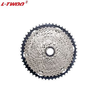 Кассета, 12 ск. CS-A12, 11-42T, Nickel-Plated, AX, L-TWOO (1FWB12000013)