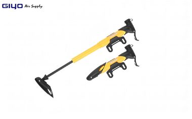 Насос компактный (ручной) GIYO, GP-77, универсальный, телескопический, AV/FV, Т-образная ручка (желтый, GP-77YEL)