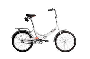 KAMA 20 (20" 1 ск. рост. 14" скл.) 2023, белый/серебристый