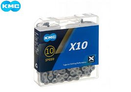 Цепь KMC (X-10) 10 скор. (116 звеньев) 5,85-6,20 мм, с замком, инд. упаковка (KMC-X10)