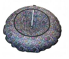 Санки надувные "Ватрушка" 100 см, принт "Хиппи"