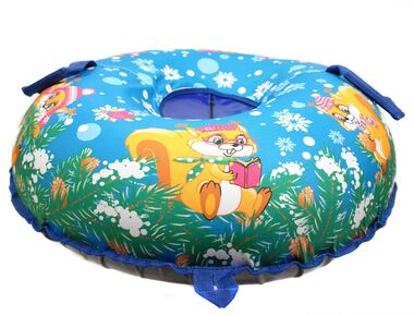 Санки надувные "Ватрушка "Белки" #0