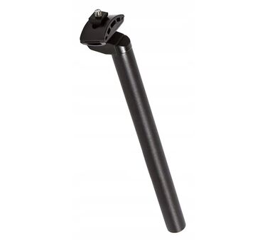 Штырь подседельный 30,2 мм, 300 мм, алюминиевый, крепление седла - рамки, RECO (черный мат., УТ00021607)