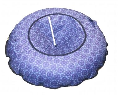 Санки надувные "Ватрушка" 90 см, принт "Ковёр" (УТ00027548)