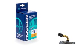 Камера 12 1/2x2 1/4 бутил, авто-ниппель A/V, загнутый ниппель 45° (curve valve), HOGGER (УТ00023559)