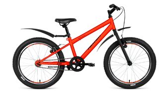 ALTAIR MTB HT 20 1.0 (20" 1 ск. рост 10.5") 2018-2019 (оранжевый мат., RBKN91N01006)