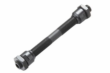 Ось передней втулки 3/8" х 140 мм, с гайками (в сборе) #0