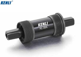 Каретка-картридж KENLI KL-08A, промподшипники, чашки стальные, SQR, 68 мм, 122 мм (KL08A68122)