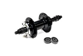 Втулка задняя 32 отв., алюминиевая, под трещотку, на промподшипниках под диск, на гайках, ось 3/8',