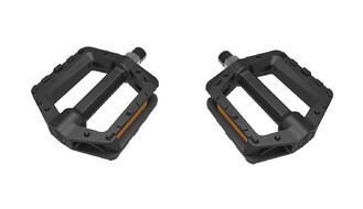 Комплект педалей платформенных, HB-T865, Пластик, 9/16" (черный)