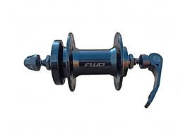 Втулка передняя 28 отв. алюминиевая, под диск, на эксцентрике 9 мм, 145 мм, ось 3/8''х100x108 мм, WZ-A208FQR (черный, 1FHAAB200508)