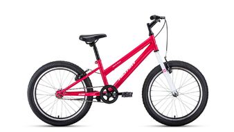 ALTAIR MTB HT 20 low (20" 1 ск. рост 10.5") 2019-2020, розовый/белый, RBKT01N01003