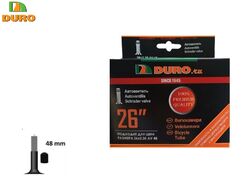 Камера 26x2,10/2,35/2,40 бутил, авто-ниппель, A/V-48 DURO