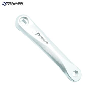 Шатун левый алюминиевый под квадрат, 170 мм, 9/16", PROWHEEL (серебристый, УТ00018623)