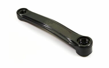 Шатун левый. Длина 170мм, под ромб, 9/16", сталь, , покрытие пластиком (черный, CWC 05 black) #0
