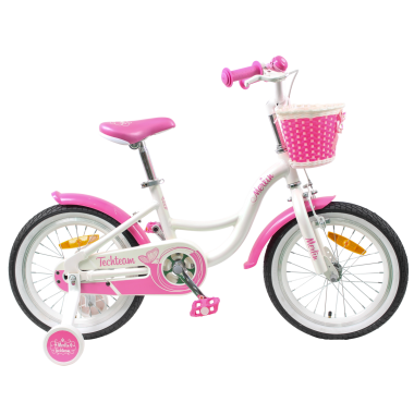 MERLIN 16" ALU, White/Pink (белый/розовый) #0