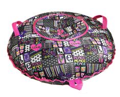 Санки надувные "Ватрушка "Хиппи"