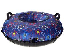 Санки надувные "Ватрушка "Звезды на синем"