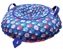 Санки надувные "Ватрушка "Ёжики"