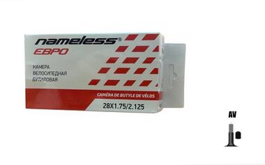 Камера 28x1,75/2,125 бутил, авто-ниппель, AV, EURO (УТ00022069)
