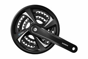 Комплект шатунов (Система), SHIMANO, FC-TX801, C защитой, SQR, 170 мм, 42х32х22T, SHIMANO