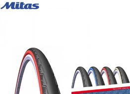 Покрышка 28 (700x23C) SYRINX Classic (красная полоса), MITAS (черный, 510950226044)