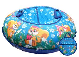 Санки надувные "Ватрушка "Белки" с чехлом