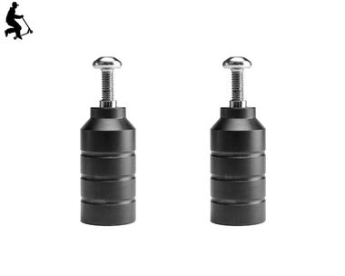 Пеги для трюкового самоката (набор: 2 пеги + 2 оси) 25x50 мм, Black (FW805400)