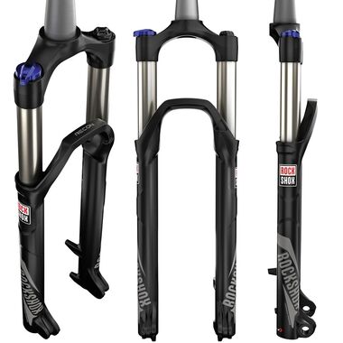 Вилка 29", воздушная, ROCK SHOX, RECON RL R, 100 мм, 1,5", эксцентриковый, под конический рул. стакан (1FK291000316) #0