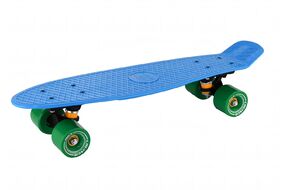 Скейтборд (пенниборд) PNB Sidney 22", Alu, ABEC-7, колеса PVC 60x45, PNB-10 (синий/зеленый)