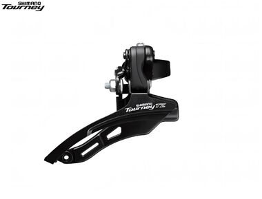 Переключатель передний, SHIMANO, TZ500, TOURNEY, верхн. тяга, 31.8, 42Т ([AFDTZ500DSTM6)