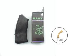 Камера для колясок 60х230, Schrader (AV), загнутый ниппель, 45° (УТ00019437)