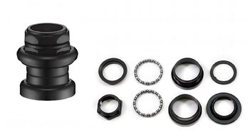 Рулевая колонка NECO, H833, резьбовая, комплект, (Размер:1-1/8"*26T переход на 1" ø22.2*34*27мм) инд.упак.