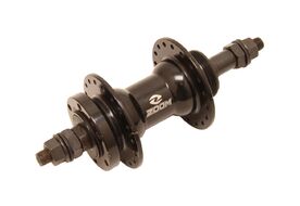 Втулка задняя, ZOOM, дисковая, под трещотку, черная, под гайки 