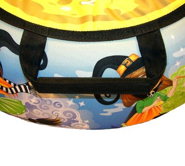 Санки надувные "Ватрушка "Ведьмочки" с чехлом #3