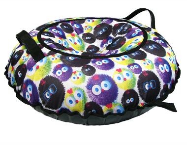 Санки надувные "Ватрушка "Пушистики" #0