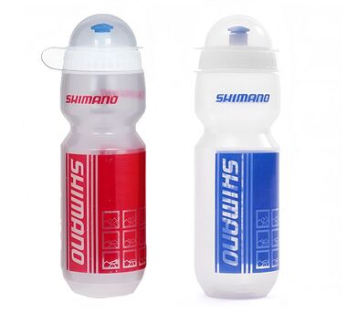 Бутылочка велосипедиста, 750 мл, с защитой от пыли, полимерная, Shimano (FWD3234081-102)