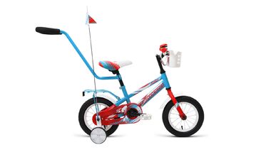 FORWARD METEOR 12 (2018, бирюзовый/красный мат.) #0