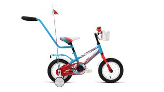 FORWARD METEOR 12 (12" 1 ск.) 2018-2019 (бирюзовый/красный мат., RBKW9LNE1002)