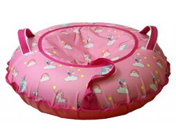 Санки надувные "Ватрушка Принт "Единороги" 