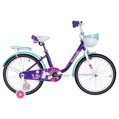 Велосипед TECH TEAM Melody 14 (14" 1 ск.) фиолетовый (NN013858)