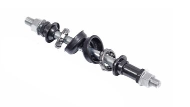 Ось задней втулки 3/8"x175 мм под гайки, ремонтная, в сборе с гайками, конусами, подшипниками и чашками