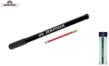 Насос компактный (ручной), 22x400 мм, со шлангом, A/V (автониппель), RAPIDA Pump, S295-1 (УТ00031578)