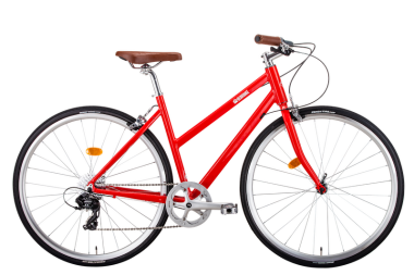 BEARBIKE Amsterdam (700C 8 ск. рост 480 мм) 2020-2021, красный