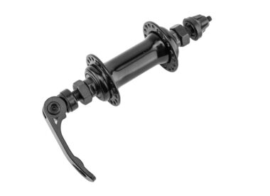 Втулка передняя 32 отв., 108 мм, ось 3/8", сталь, с эксцентриком 9 мм, 145 мм, SF-HB03FQR (черный, 1FHSED100332)