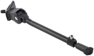 Подножка 24"-28" алюминиевая, центральное крепление, регулируемая, ZC-1033 (черный, УТ00024738)