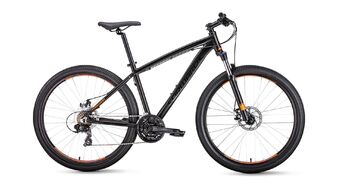 FORWARD NEXT 27,5 2.0 disc (27,5" 21 ск. рост 15") 2018-2019 (черный мат., RBKW9M67Q033)
