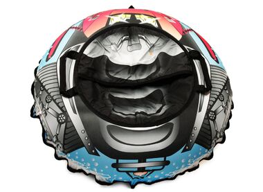 Санки надувные "Ватрушка "Снегоход" с чехлом #3