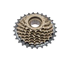 Трещотка 7 ск. KFW-774, 14-28T, SUPERWIN (коричневый/черный, 1FW711000041)