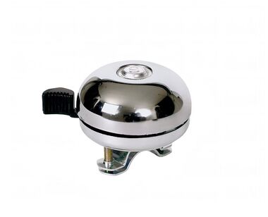 Звонок велосипедный металлический Classic (хром) 52 мм, GW-32042-52 (серебристый, GW32042269)